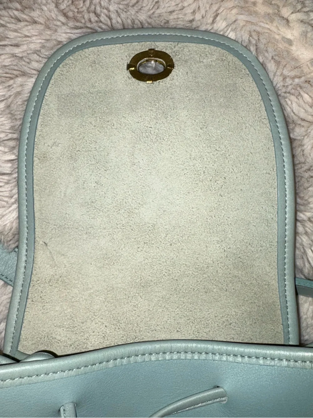 VTG (rare light green) PRISTINE COACH SMALL LEATHER DAYPACK
